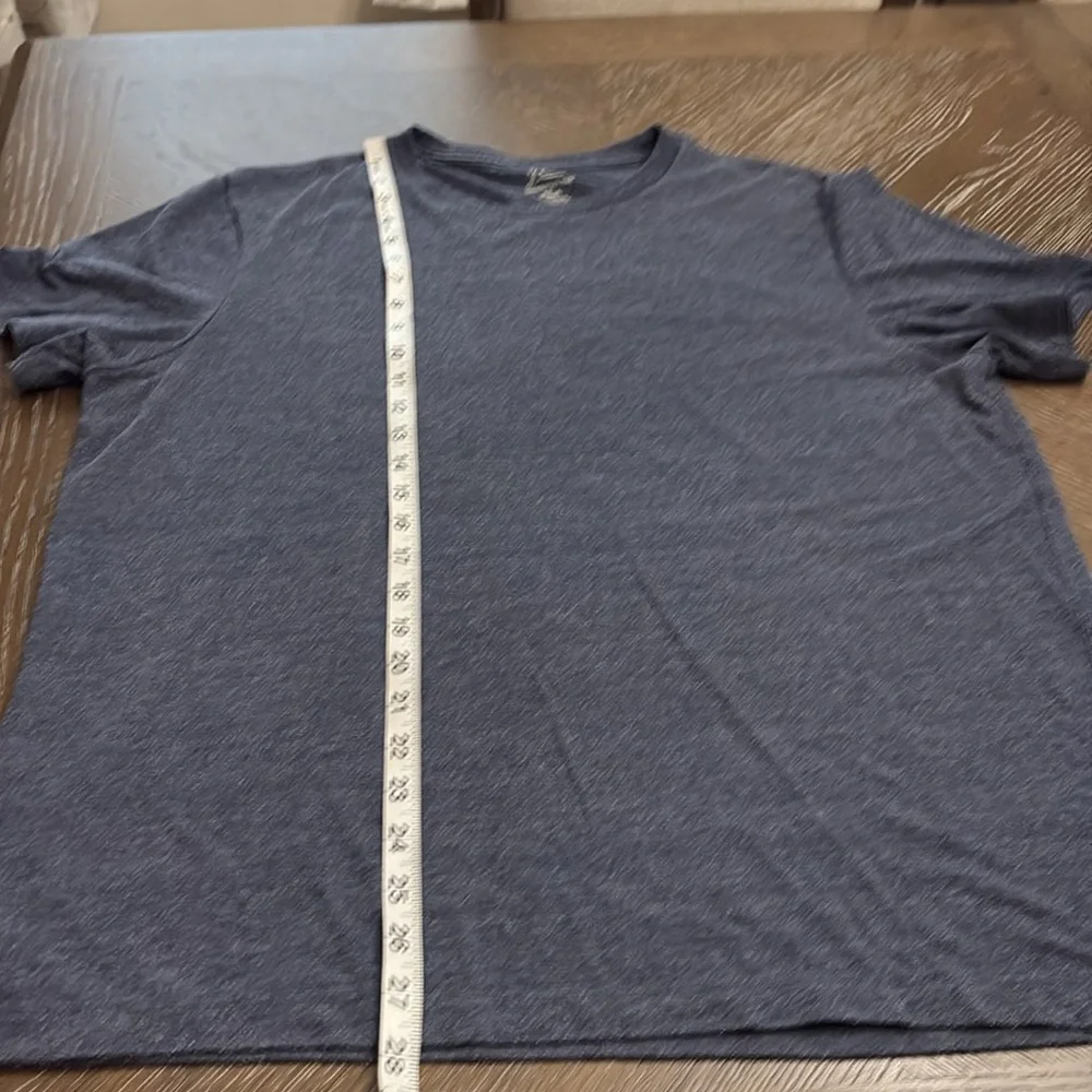 J.Crew essential tee blue heathered short sleeve cotton T-shirt Size L